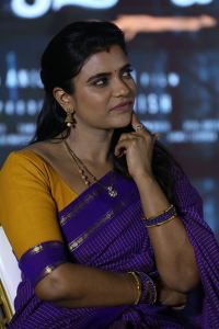 Aishwarya Rajesh Saree Pics @ Sankranthiki Vasthunnam Press Meet