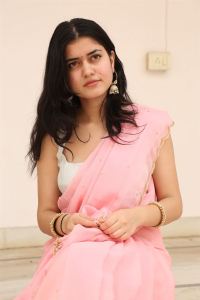 Actress Aishwarya Sharma Saree Pictures @ Drinker Sai Interview