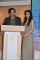 Arjun with daughter Aishwarya Press Meet Photos