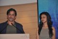 Arjun with daughter Aishwarya Press Meet Photos