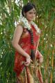 Telugu Actress Aishwarya in Red Half Saree Stills