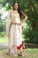 Tamil Actress Aishwarya Dutta Pics in White Churidar Dress
