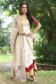 Tamil Actress Aishwarya Dutta Pics in White Churidar Dress