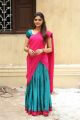 Actress Aishwarya Gorak Photos in Dark Pink Half Saree