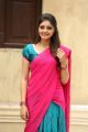 Actress Aishwarya Gorak in Pink Half Saree Photos