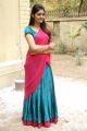 Actress Aishwarya Gorak Photos in Dark Pink Half Saree