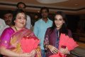 Latha Rajinikanth with daughter Aishwarya at NAC Jewellers