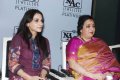 Aishwarya Dhanush & Latha Rajinikanth at NAC Jewellers