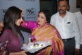 Lata Rajinikanth blesses Aishwarya with Platinum Akshaya Patram Stills