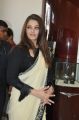 Beautiful Aishwarya Rai in Saree at Longines Watch Showroom Launch, Hyderabad