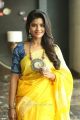Tamil Actress Aishwarya Rajesh in Yellow Saree Stills HD