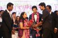 Actor Vijay @ Vishal sister Aishwarya Reddy Wedding Reception Stills