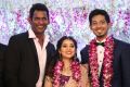 Actor Vishal sister Aishwarya Wedding Reception Stills