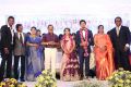 Sivakumar, Janaki Devi, GK Reddy @ Vishal sister Aishwarya Wedding Reception Stills