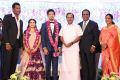 Tamilaruvi Manian @ Vishal sister Aishwarya Wedding Reception Stills