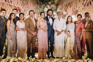 Rajinikanth @ Aishwarya Arjun Umapathy Ramaiah Wedding Reception Stills