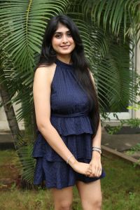 Actress Aishwarya Ullas Pictures @ Dear Krishna Press Meet