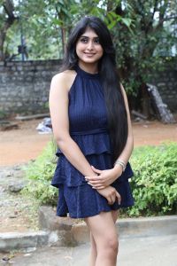 Actress Aishwarya Ullas Pictures @ Dear Krishna Press Meet