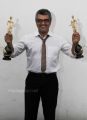 Ajith Receiving 6th Annual Vijay Tv Awards 2012