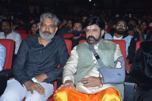 SS Rajamouli, Balakrishna @ Akhanda Movie Pre Release Event Stills