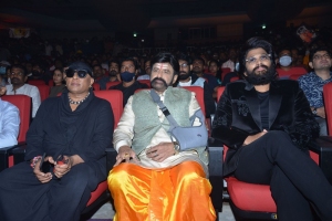 Drums Sivamani, Balakrishna, Allu Arjun @ Akhanda Movie Pre Release Event Stills