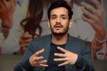 Mr Majnu Hero Akhil Akkineni Interview Pictures