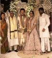 Amala, Nagarjuna @ Akhil Akkineni Shriya Bhupal Engagement Images