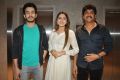 Akhil Akkineni, Sayesha Saigal, Nagarjuna @ Akhil Movie Success Meet Stills