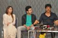 Sayesha Saigal, Akhil Akkineni, Nagarjuna @ Akhil Movie Success Meet Stills