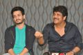 Akhil, Nagarjuna @ Akhil Movie Success Meet Stills