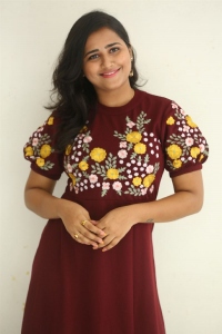 Actress Akhila Akarshana Pics @ Na Venta Paduthunna Chinnadevadamma Trailer Launch