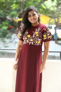 Actress Akhila Akarshana Pics @ Na Venta Paduthunna Chinnadevadamma Trailer Launch