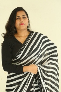 Actress Akhila Akarshana Saree Stills