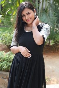 Actress Akhila Akarshana Images @ AP04 Ramapuram Movie Trailer Launch