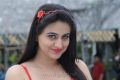 Telugu Actress Aksha Latest Stills in Red Dress from Shatruvu Movie