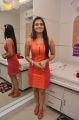 Aksha Pardasani Hot Photos in Dark Orange Red Short Dress
