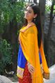 Aksha Pardasany Hot Photos in Blue Churidar Yellow Dupatta