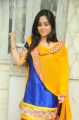 Aksha Pardasany Hot Photos in Blue Churidar Yellow Dupatta