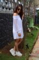 Actress Aksha Pardasany New Pics in White Dress