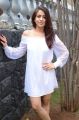 Telugu Actress Aksha New Pics in White Dress