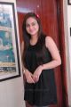 Telugu Actress Aksha in Sleeveless Black Dress Stills