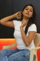 Actress Akshitha Latest Photos in White T Shirt.