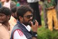 Director AL Vijay Stills at Thaandavam Movie On Location