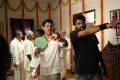 Hero Vikram, Director AL Vijay at Thaandavam Movie Working Stills