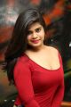 Actress Alekhya Angel Red Dress Hot Photos