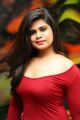 Actress Alekhya Angel Hot Photos in Red Dress