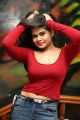 Actress Alekhya Hot Photos in Red Dress