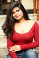 Actress Alekhya Hot Photos in Red Dress