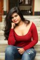 Actress Alekhya Hot Photos in Red Dress