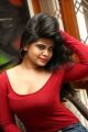 Telugu Actress Alekhya Red Dress Photos